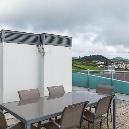 Rooftop Terrace Apartment Pdl Ponta Delgada  Bagian luar foto