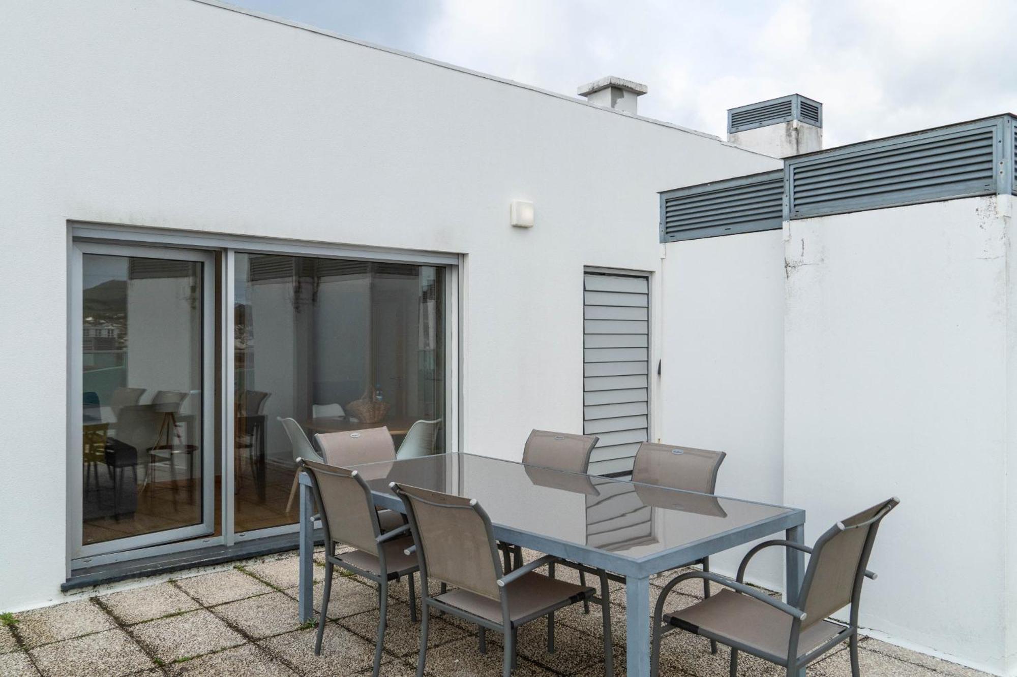 Rooftop Terrace Apartment Pdl Ponta Delgada  Bagian luar foto